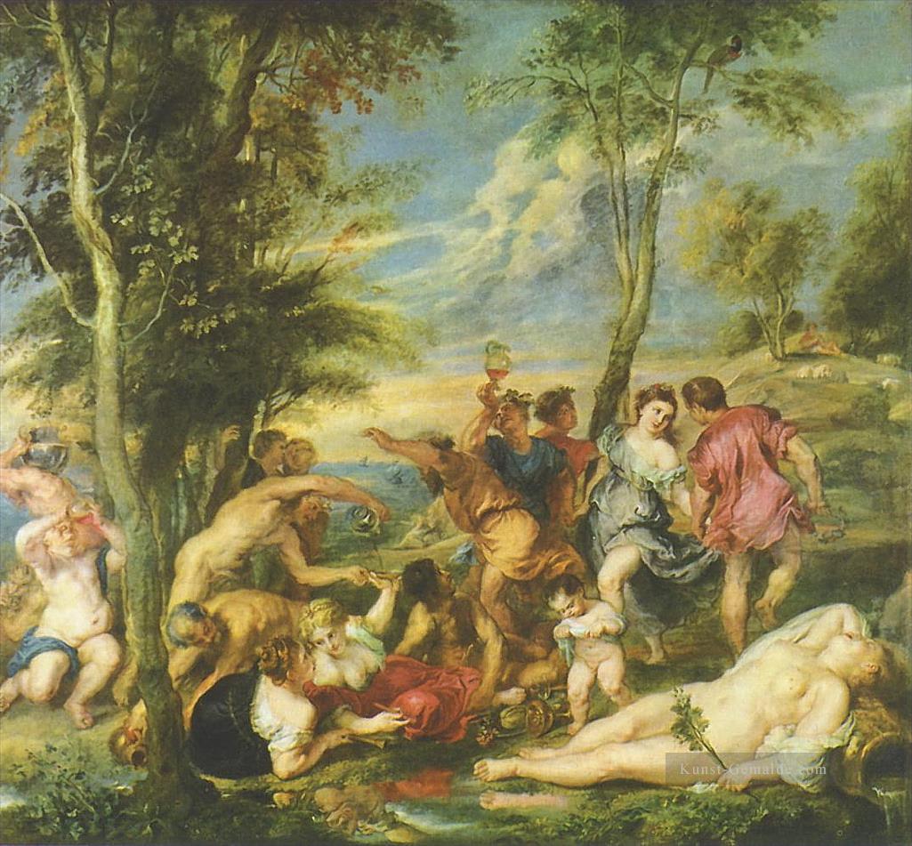 Bacchanal auf Andros Peter Paul Rubens Ölgemälde